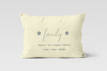 Load image into Gallery viewer, Family, Custom Personalized Throw Pillow Cushion