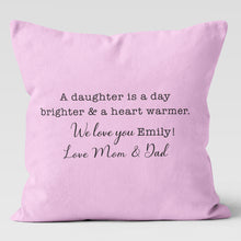 Load image into Gallery viewer, Son Or Daughter Custom Pillow Cover
