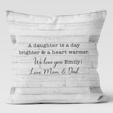 Load image into Gallery viewer, Son Or Daughter Custom Pillow Cover