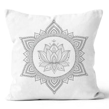 Load image into Gallery viewer, Lotus Flower Pillow Cover