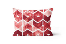 Load image into Gallery viewer, Red XO Pillow Pillow Cover