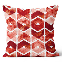 Load image into Gallery viewer, Red XO Pillow Pillow Cover