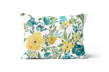 Load image into Gallery viewer, Floral White Pillow Cover