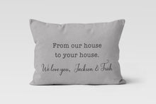 Load image into Gallery viewer, Friends Lumbar, Personalized Custom Pillow Cover