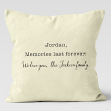 Load image into Gallery viewer, Get Well, Personalized Custom Pillow Cover