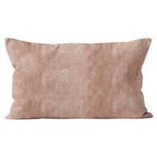 Load image into Gallery viewer, BLUSH Velvet Distressed SARONA Pillow Cover 12x20