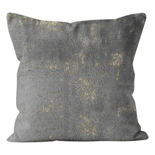 Load image into Gallery viewer, Dark Grey Velvet Distressed Pillow Cover 20x20 and 12x20