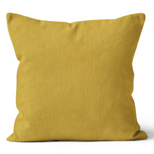 Load image into Gallery viewer, LINEN: SULFUR CUSHION