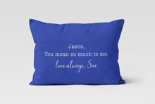 Load image into Gallery viewer, Romantic Lumbar, Personalized Custom Pillow Cover