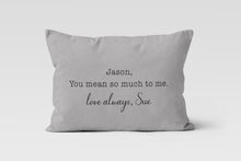 Load image into Gallery viewer, Romantic Lumbar, Personalized Custom Pillow Cover