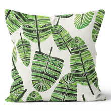 Load image into Gallery viewer, Aztec Leaves Pillow Cover