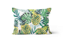 Load image into Gallery viewer, Pineapple Floral Pillow Cover