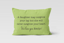 Load image into Gallery viewer, Son Or Daughter Lumbar, Personalized Custom Pillow Cover
