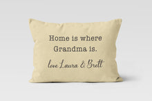 Load image into Gallery viewer, Grandma Lumbar, Personalized Custom Pillow Cover