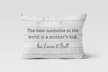 Load image into Gallery viewer, Mom or Dad Lumbar, Personalized Custom Pillow Cover