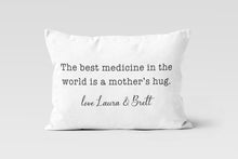 Load image into Gallery viewer, Mom or Dad Lumbar, Personalized Custom Pillow Cover