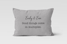 Load image into Gallery viewer, Baby Names Custom Personalized Throw Cushions