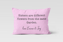 Load image into Gallery viewer, Brother Or Sister Lumbar, Personalized Custom Pillow Cover