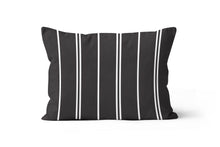 Load image into Gallery viewer, Black Stripe Pillow Cover
