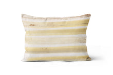 Load image into Gallery viewer, Beachy Yellow Lines Pillow

