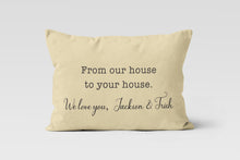Load image into Gallery viewer, Friends Lumbar, Personalized Custom Pillow Cover
