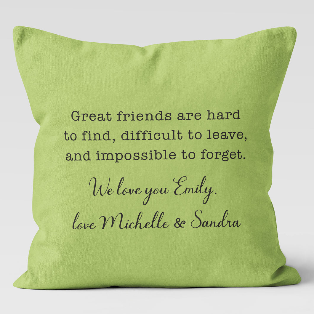 Friends Custom Personalized Pillow Cover
