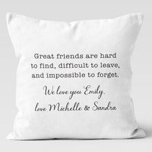 Load image into Gallery viewer, Friends Custom Personalized Pillow Cover
