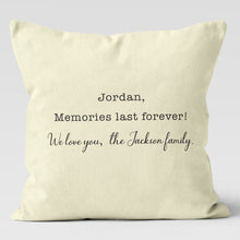 Load image into Gallery viewer, Get Well, Personalized Custom Pillow Cover
