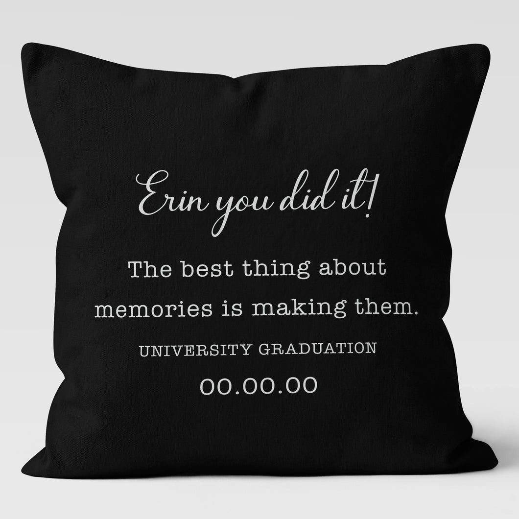 Graduation Custom Pillow Cover
