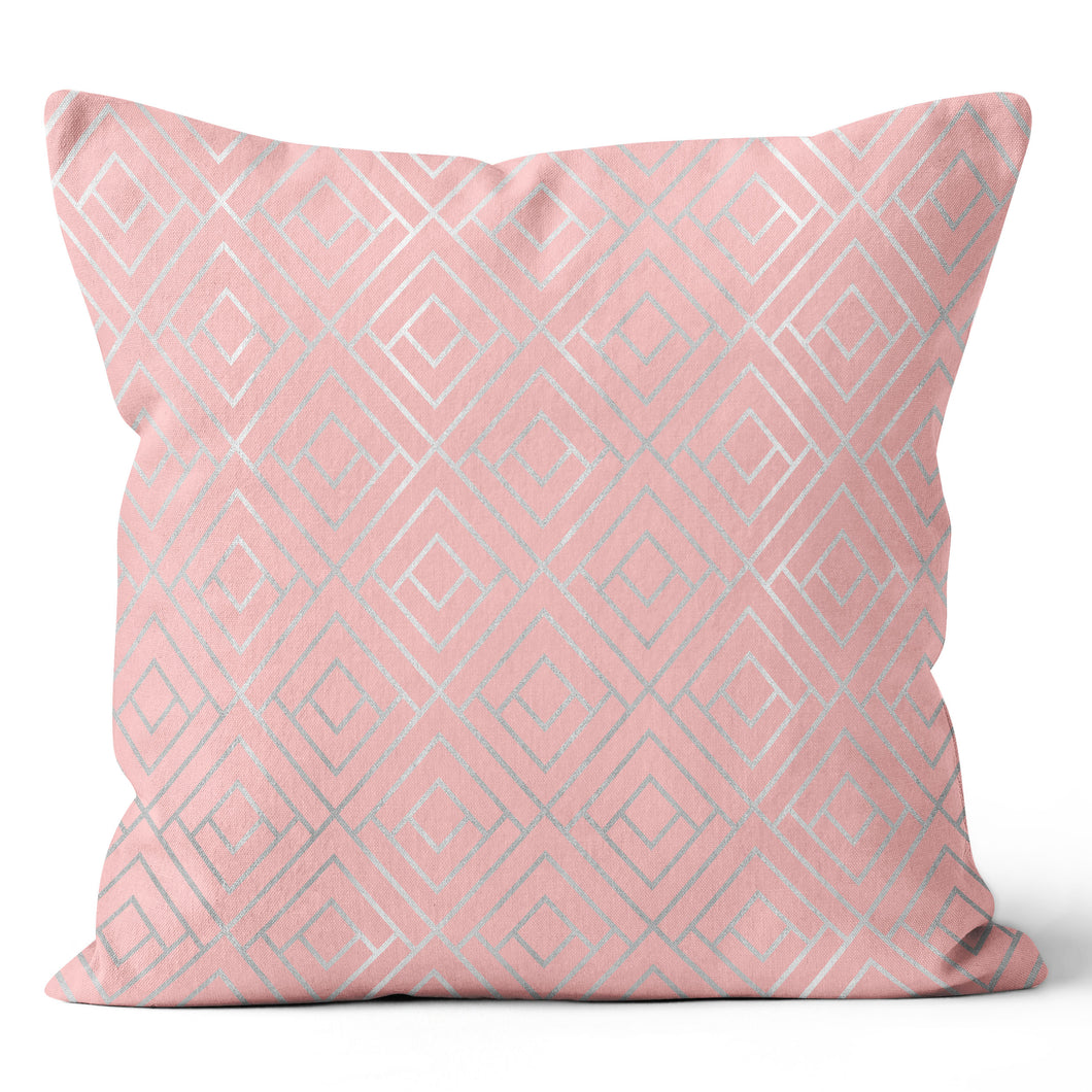 Pink Pyramid Eye Pillow Cover