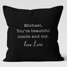 Load image into Gallery viewer, Husband &amp; Wife Custom Personalized Pillow 
