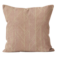 Load image into Gallery viewer, Designer Fabric Taya Rose Gold Throw Cushion Pillow
