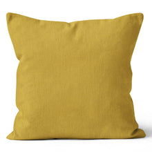 Load image into Gallery viewer, LINEN: SULFUR CUSHION
