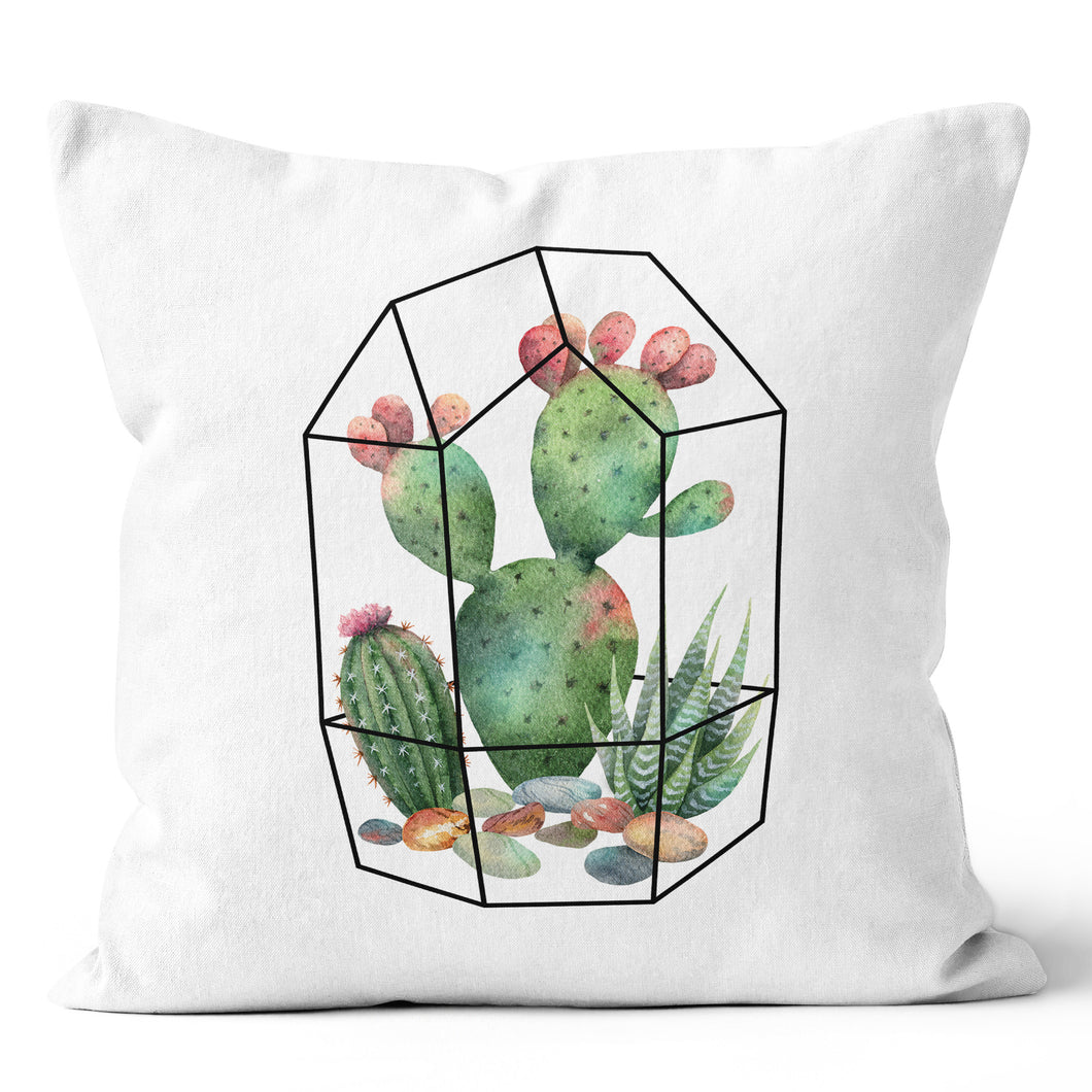 Cactus Terrarium Pillow 