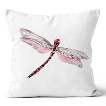 Load image into Gallery viewer, Passion Dragin Fly Pink Throw Pillow
