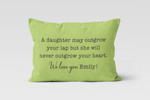Load image into Gallery viewer, Son Or Daughter Lumbar, Personalized Custom Pillow Cover
