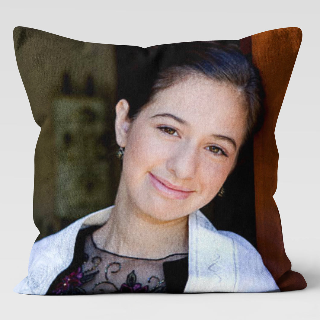 Bar Mitzvah & Bat Mitzvah Custom Personalized Photo Throw Pillow Cushion