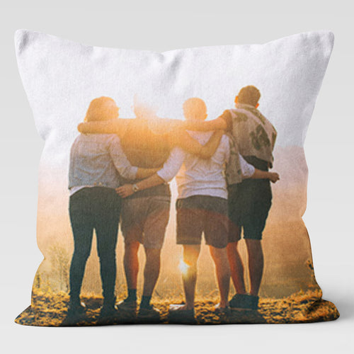 Friends Custom Personalized Photo Throw Cushion